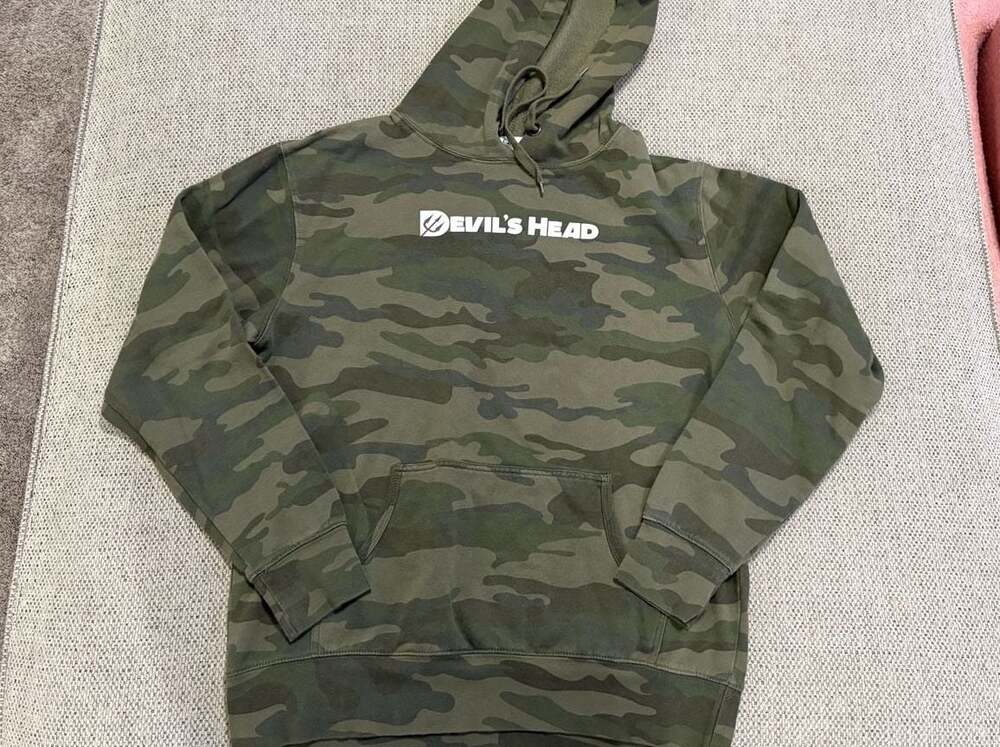 Devil's Head Classic Camo Pullover Hoodie
